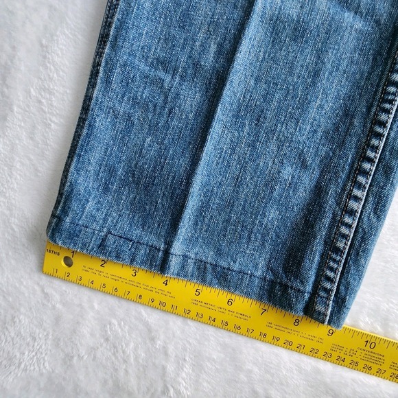 Vintage Eddie Bauer Carpenter Jeans Mens 29W 26L Denim Relaxed Straight Leg Blue - Picture 14 of 16